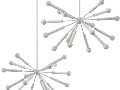Monroe Down Chandelier Kate Spade  3D model