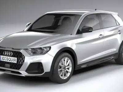 Audi A1 Basic 2024 3D model