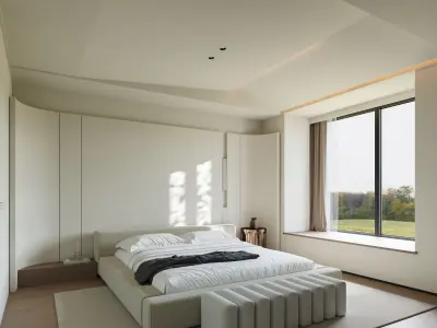 Bedroom interior scenes 3D model 5