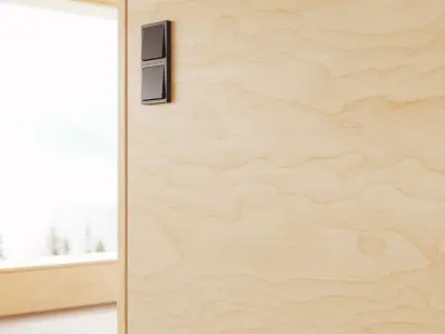 Pine plywood veneer texture 3D model