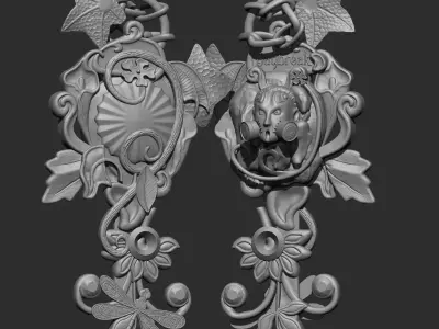 summer key 3D print model