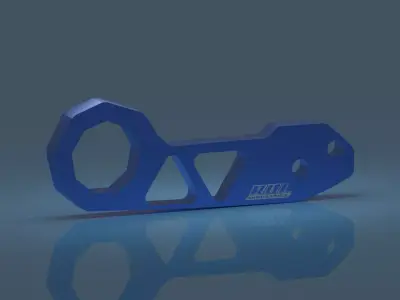 JDM BDL industries tow hook Low-poly 3D model
