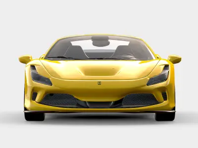Ferrari F8 Spider 3D model