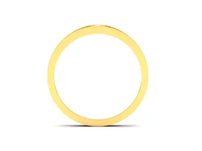 Band 3dm Render Details gold ring with diamond 3D print model