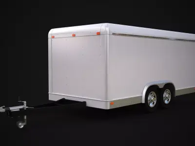 Cargo Trailer 3D model