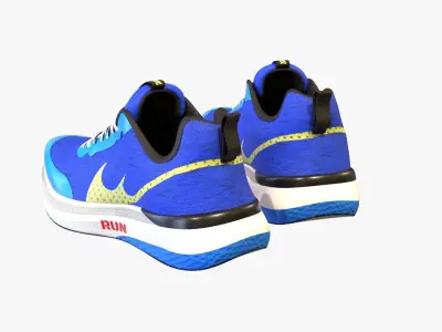 Shoes Sport Running Shoes Low-poly 3D model