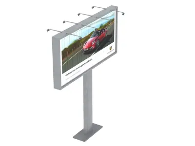 Billboards 3D model