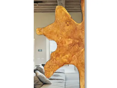Teak Root Mirror 5 3D model