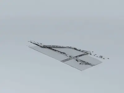 A Very Collisioned Autostrade Free 3D model