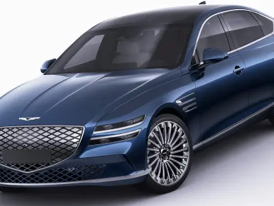 Genesis Electrified G80 2022 3D model