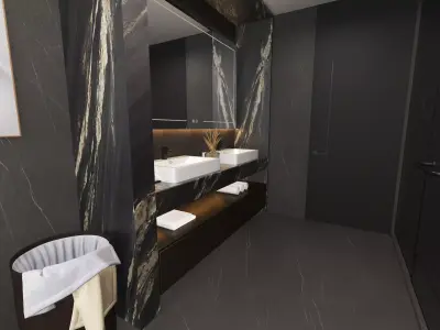 Bathroom 011 3D model