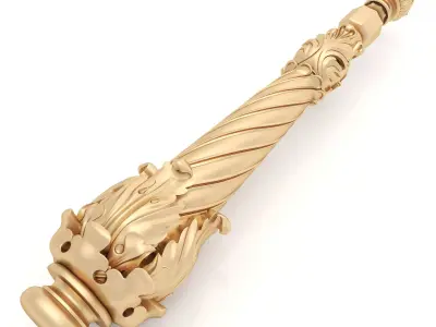 Decorative Column 5 3D model