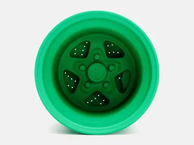 15x15 Weld Pro Star Wheel and Brake 3D print model