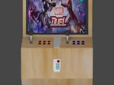 Videogame Marvel Free 3D model