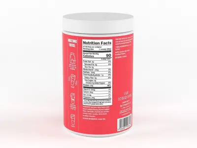 Protein Powder 3D model 154