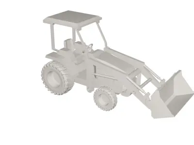 Tractor 3D model
