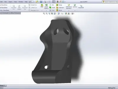 seat piece of furniture Free 3D model