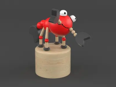 Wooden Toy 3D model