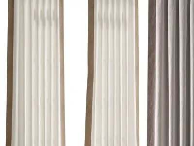 Curtains 12 3D model