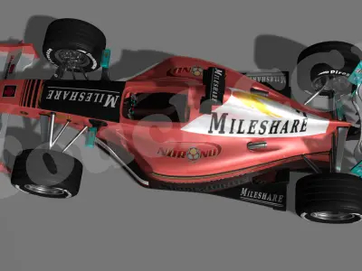 Formula1Car racing car 3D model