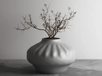 vase pot planter 3d print 884 3D print model