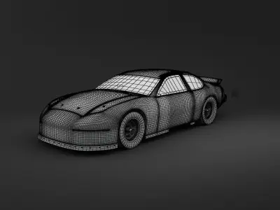 Nascar 3D Model race car 3D model