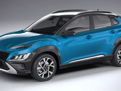 Hyundai Kona 2021 3D model