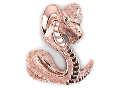 Cobra for jewelry - Snakes for rings 3D print model