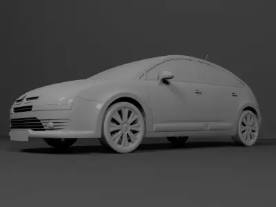 CITROEN C4 2004-2010 FOR 3D PRINTING STL FILES Free 3D print model