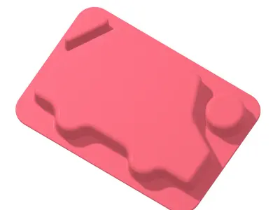 Kids Car Dinner Plate 3D print model