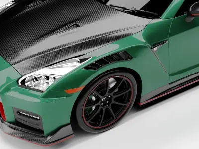 Nissan GTR R35 Nismo 2022 3D model