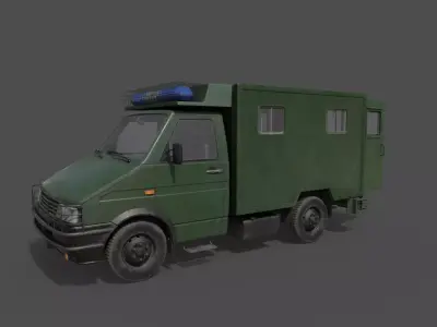 ambulance 3D model