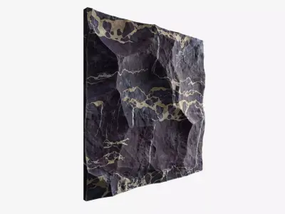 151-RockPanel marble wall art 3D model