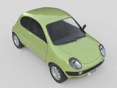 Generic Compact Car 1995 3D model