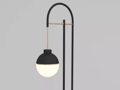 Ball Floor Lamp - Light 3D model