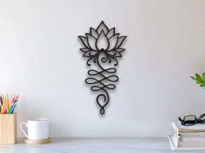 Flower Wall Art 3D print model purchase