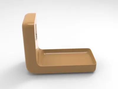 Uko Clock Low-poly 3D model