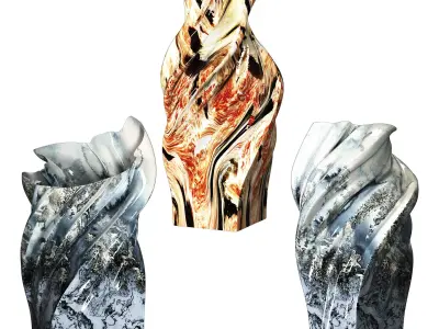  Decorative Vases 3D model