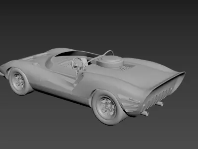 Mecom Hussein MK I 1964 Can Am  3D print model