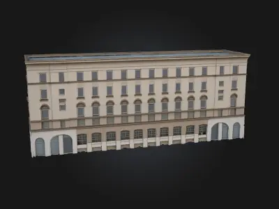Triangular Building Optical Illusion  A Mind Bending  3D model