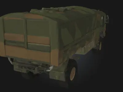  Cargo Transporter  Heavy-Duty Vehicle Mode 3D model