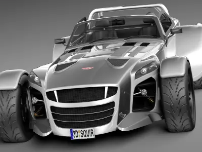 Donkervoort D8 GTO 2013 3D model