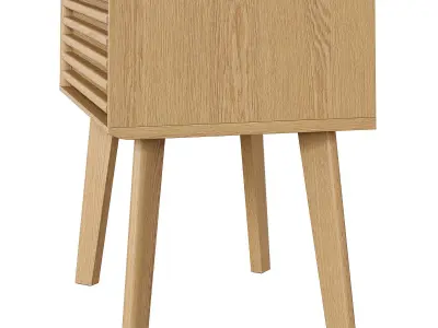 America Luxury Nightstand 3D model