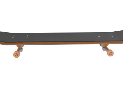 Skateboard 3D model