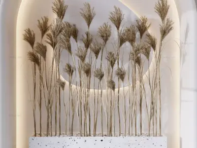 modern interior design piece 3D model