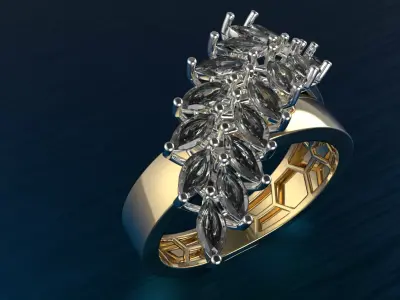 jewelry ring 221 3D print model
