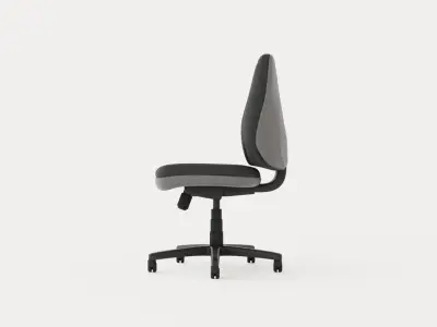 Hampton office chair Low-poly 3D model