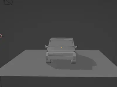 Free Car 3D Model Low-poly 3D model