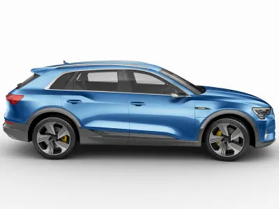 Audi E-Tron 2020 3D model