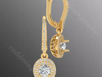 Earrings sm8 3D print model